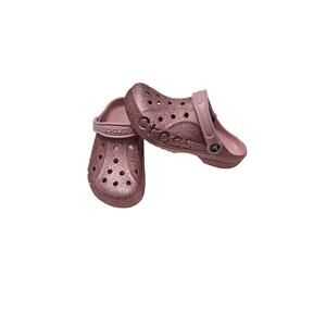 Crocs Special Edition Pink Glitter Size 7